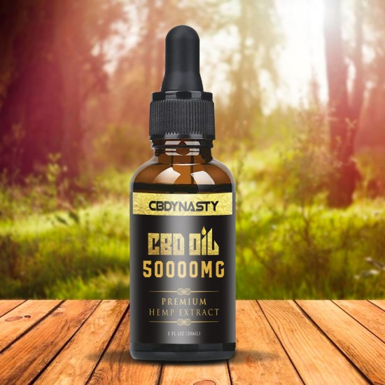 CBDYNASTY 50000mg 30ml Hemp Oil, Immune booster