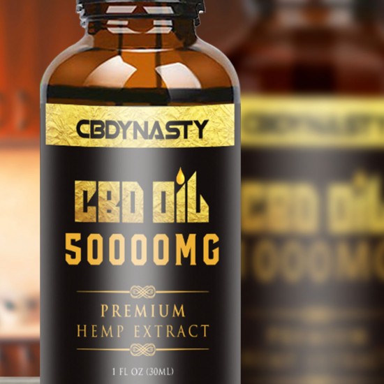 CBDYNASTY 50000mg 30ml Hemp Oil, Immune booster