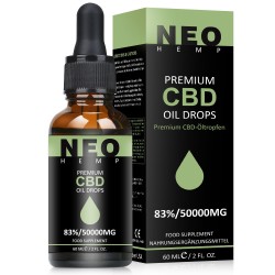 NEOHEMP C-B-D Oil Drops 83% 50000mg 60ml NEOHEMP C-B-D Oil Drops 83% 50000mg 60ml
