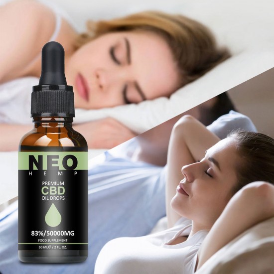 NEOHEMP C-B-D Oil Drops 83% 50000mg 60ml